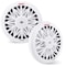 Pyle 10" 500 Watt White 4 Ohm Marine Subwoofer PLMRW10 - alternate 1